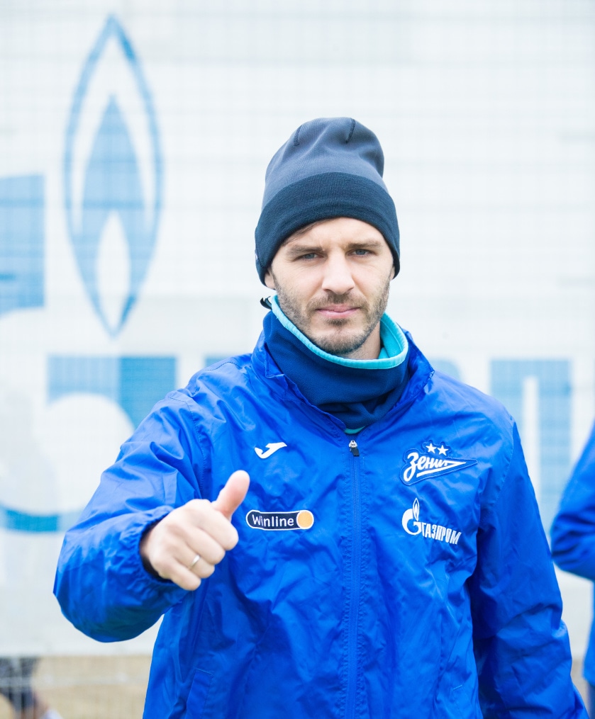 Открытая тренировка «Зенита» перед матчем с «Црвена Звезда»