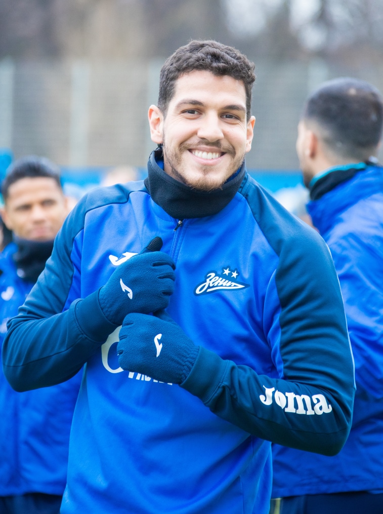 Открытая тренировка «Зенита» перед матчем с «Црвена Звезда»