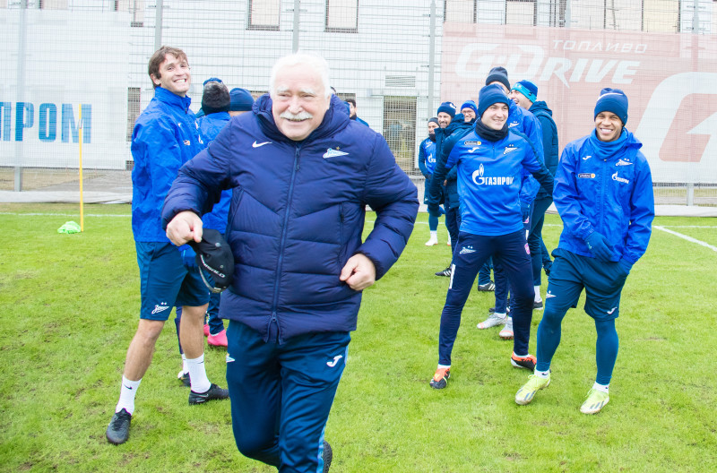 Открытая тренировка «Зенита» перед матчем с «Црвена Звезда»