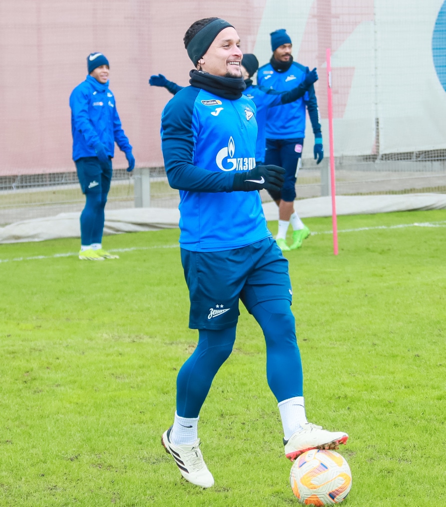 Открытая тренировка «Зенита» перед матчем с «Црвена Звезда»