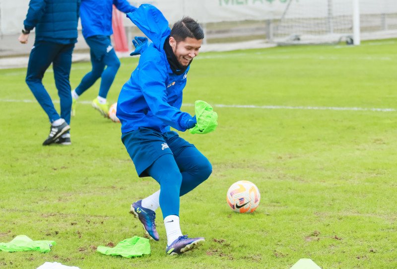 Открытая тренировка «Зенита» перед матчем с «Црвена Звезда»