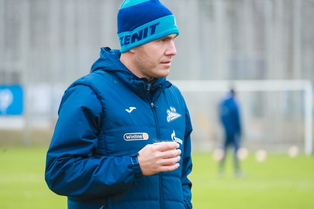 Открытая тренировка «Зенита» перед матчем с «Црвена Звезда»