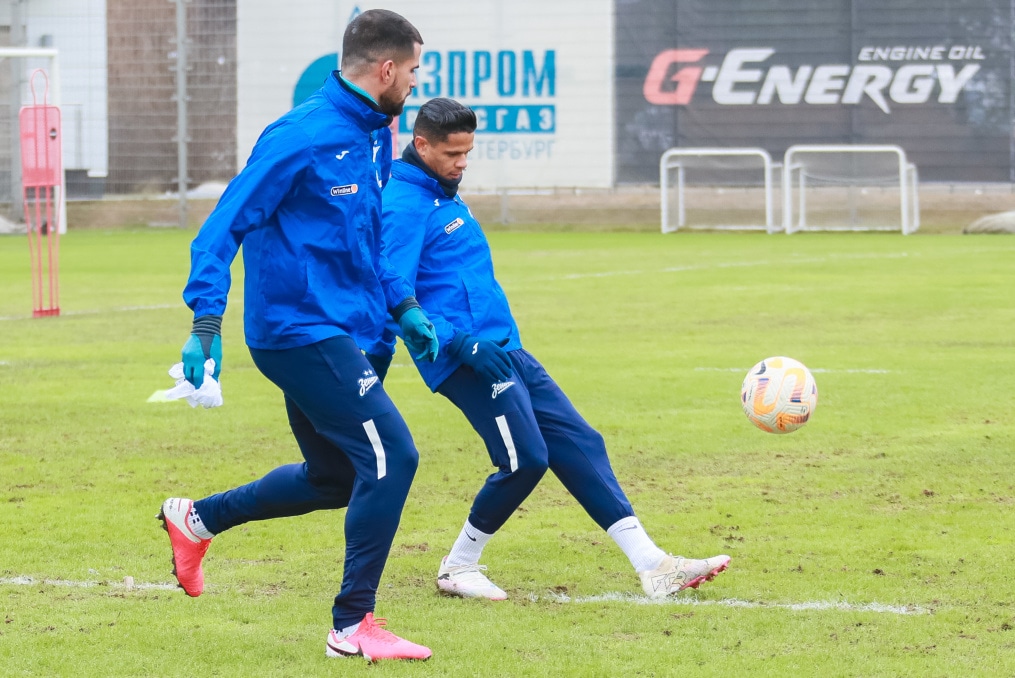 Открытая тренировка «Зенита» перед матчем с «Црвена Звезда»