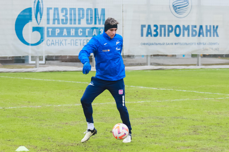 Открытая тренировка «Зенита» перед матчем с «Црвена Звезда»