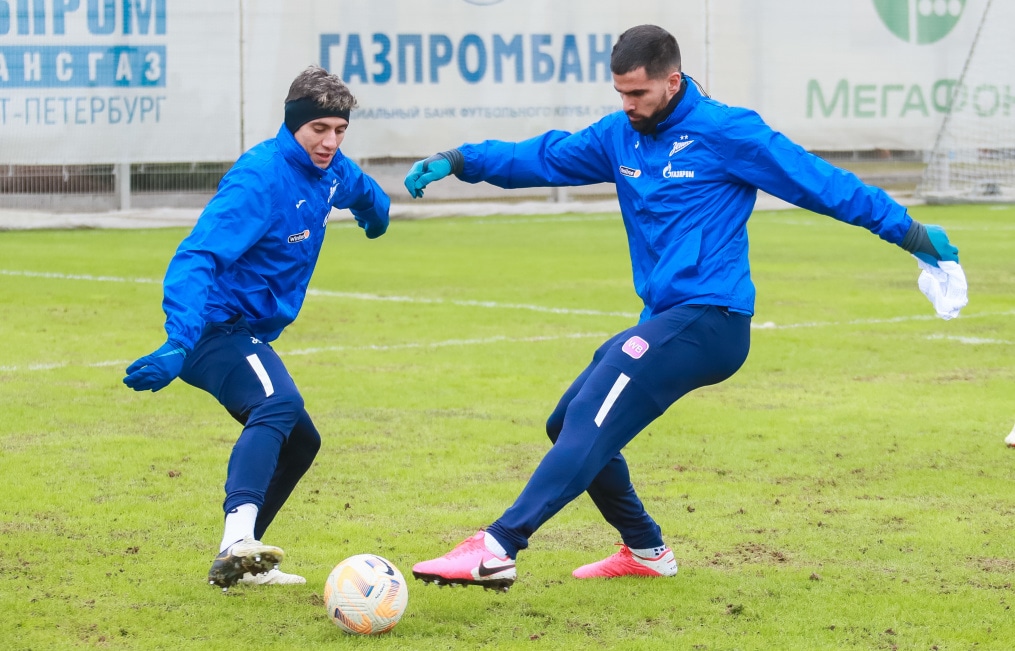 Открытая тренировка «Зенита» перед матчем с «Црвена Звезда»