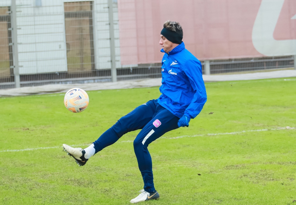 Открытая тренировка «Зенита» перед матчем с «Црвена Звезда»