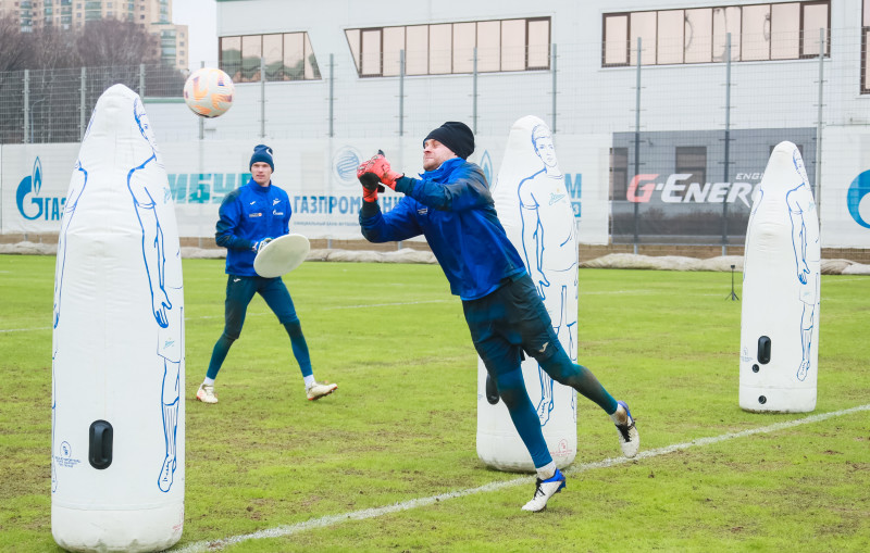 Открытая тренировка «Зенита» перед матчем с «Црвена Звезда»