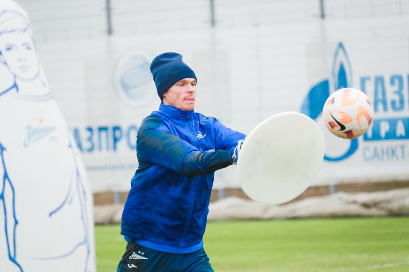 Открытая тренировка «Зенита» перед матчем с «Црвена Звезда»