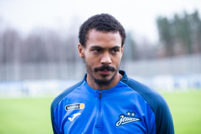 Вильсон Изидор на пресс-брифинге перед матчем со «Спартаком»