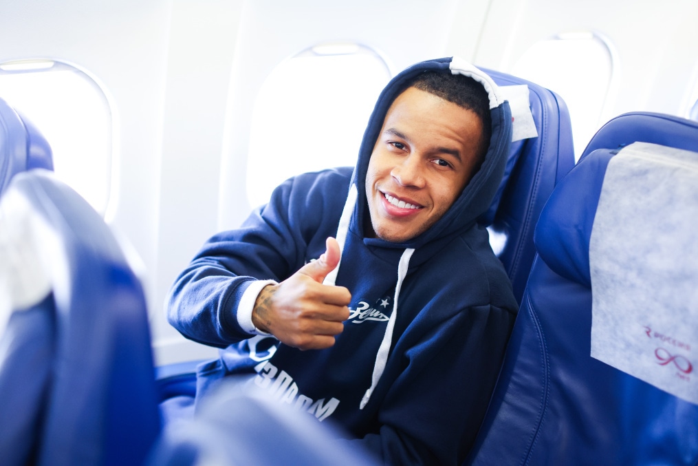 Вылет основного состава ФК «Зенит» на матч со «Спартаком»