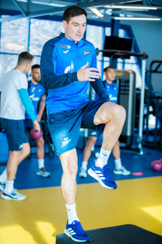 Открытая тренировка «Зенита» перед матчем с «Балтикой»