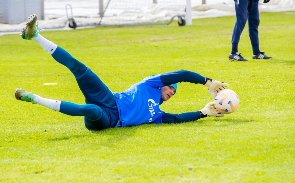 Открытая тренировка «Зенита» перед матчем с «Балтикой»