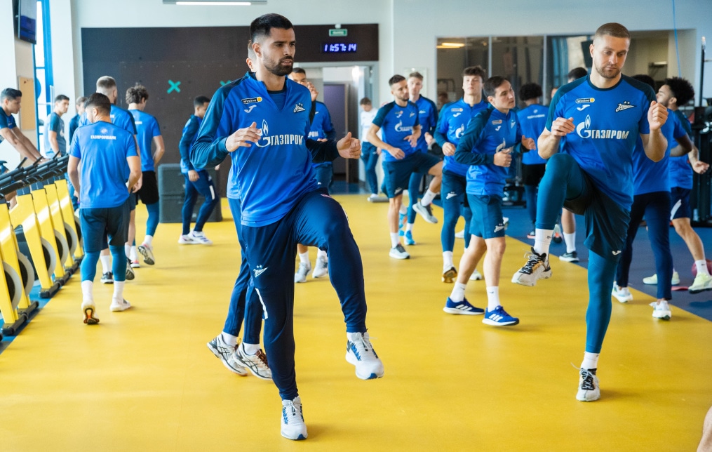 Открытая тренировка «Зенита» перед матчем с «Балтикой»
