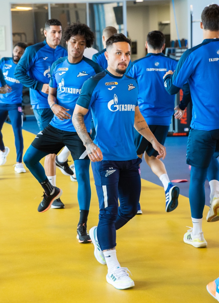 Открытая тренировка «Зенита» перед матчем с «Балтикой»