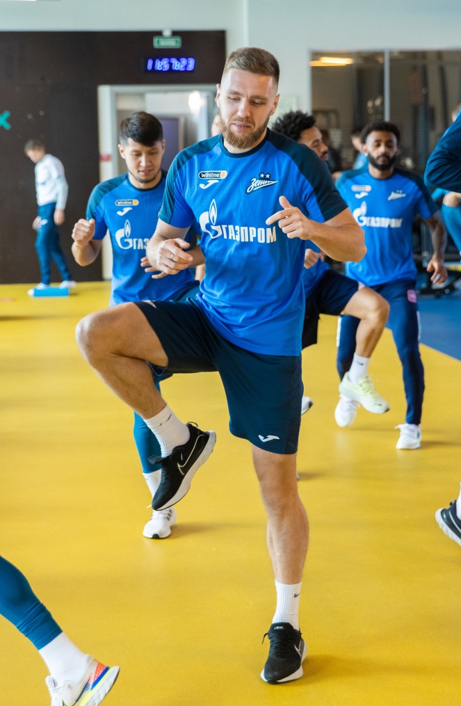 Открытая тренировка «Зенита» перед матчем с «Балтикой»