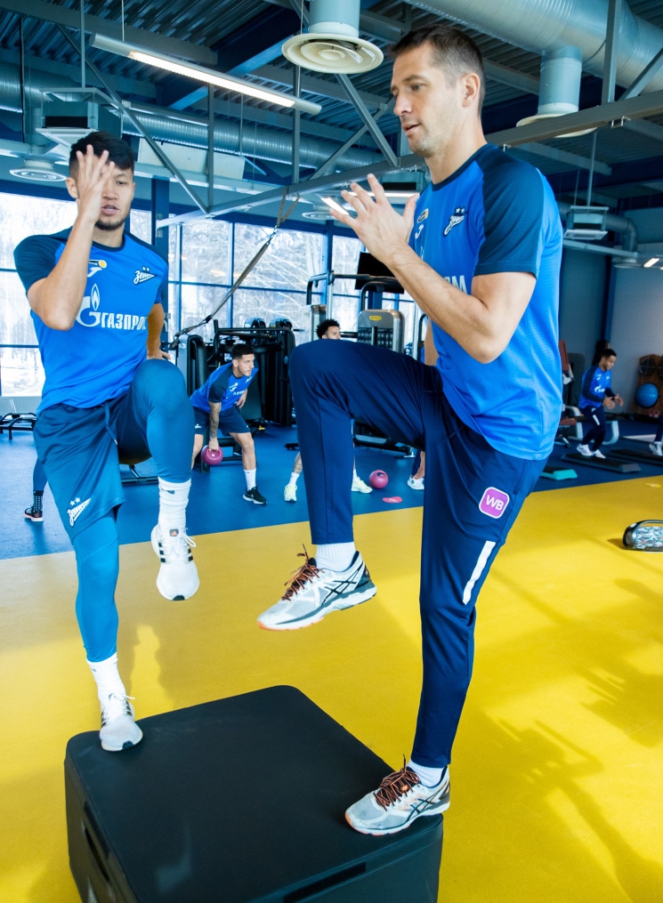 Открытая тренировка «Зенита» перед матчем с «Балтикой»