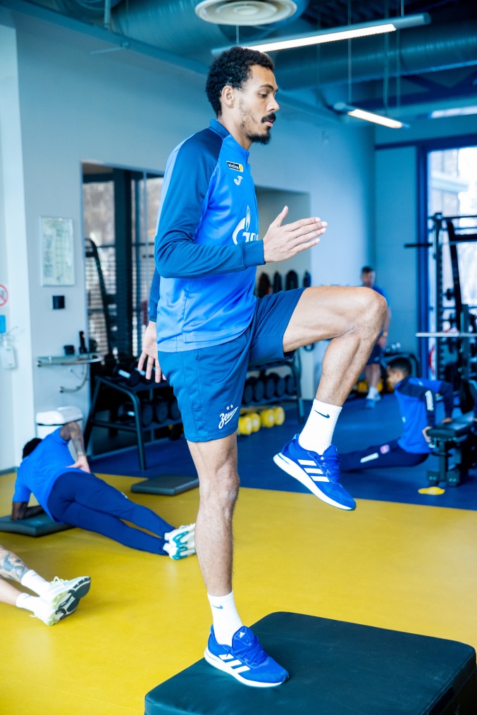 Открытая тренировка «Зенита» перед матчем с «Балтикой»