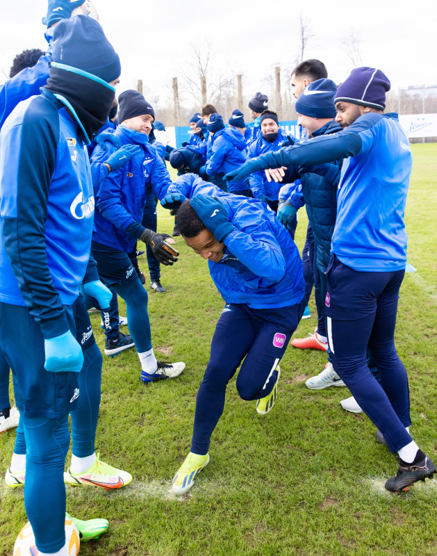 Открытая тренировка «Зенита» перед матчем с «Балтикой»