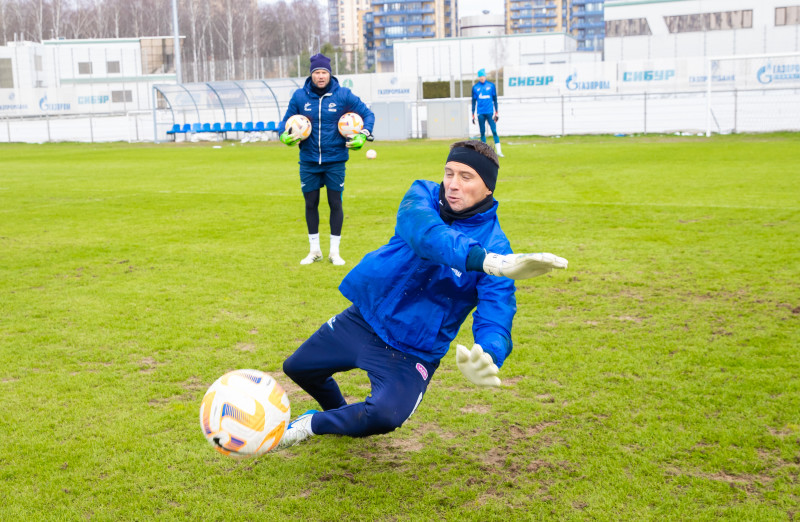 Открытая тренировка «Зенита» перед матчем с «Балтикой»