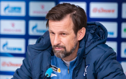 Сергей Семак на пресс-конференции перед матчем с «Балтикой»