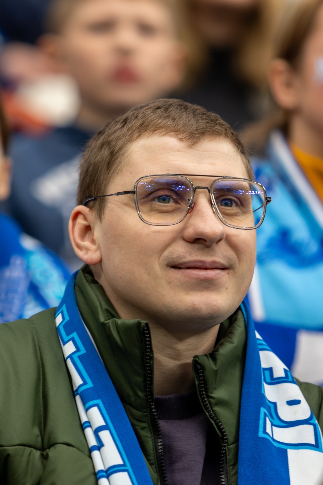 Болельщики на матче «Зенит» — «Балтика»