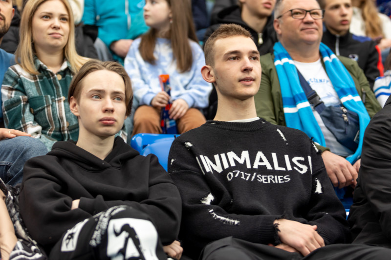 Болельщики на матче «Зенит» — «Балтика»