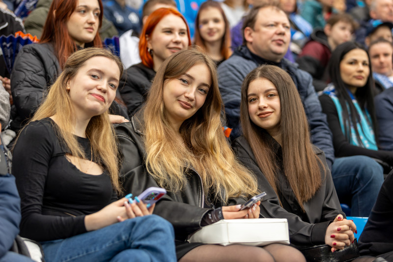 Болельщики на матче «Зенит» — «Балтика»