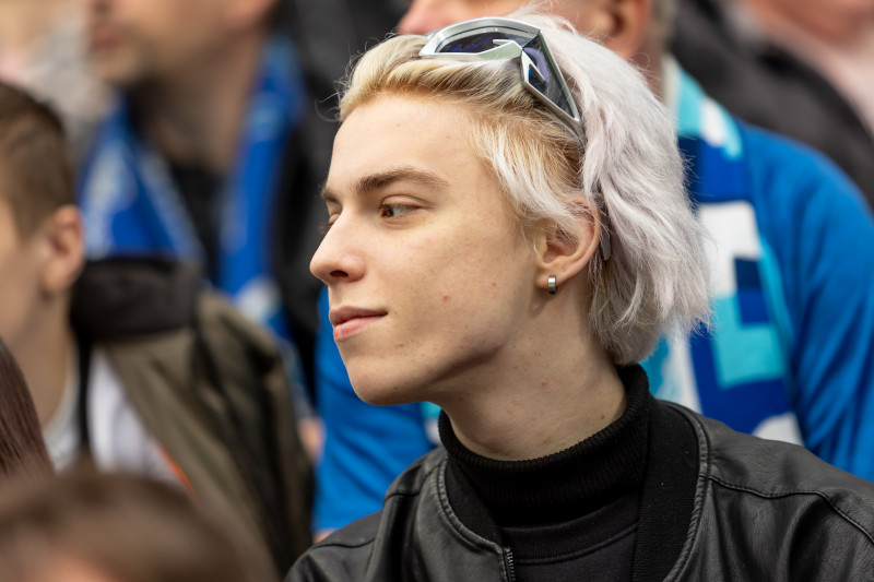 Болельщики на матче «Зенит» — «Балтика»