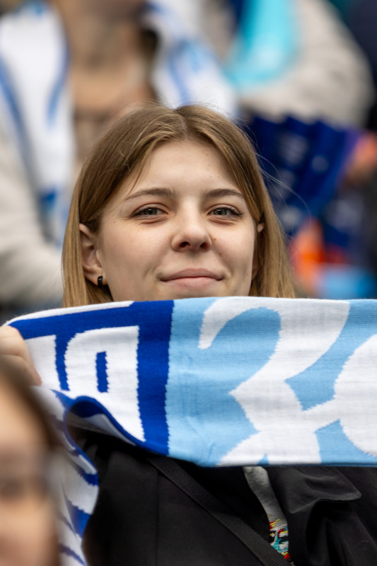 Болельщики на матче «Зенит» — «Балтика»
