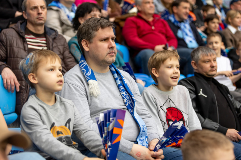 Болельщики на матче «Зенит» — «Балтика»