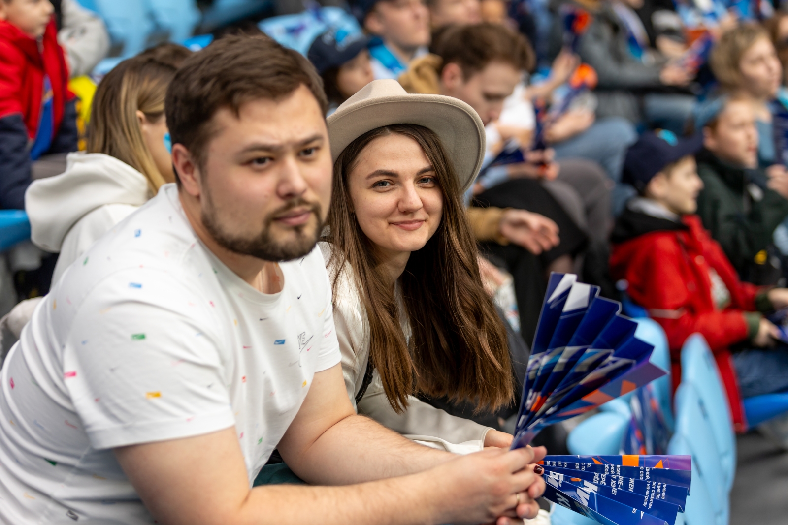 Болельщики на матче «Зенит» — «Балтика»