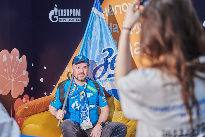 Фан-променад перед матчем «Зенит» — «Спартак»