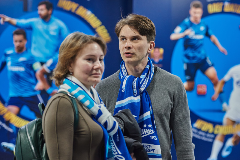 Фан-променад перед матчем «Зенит» — «Спартак»
