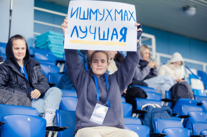 Болельщики на матче Суперлиги 2024 «Зенит» — «Крылья Советов»
