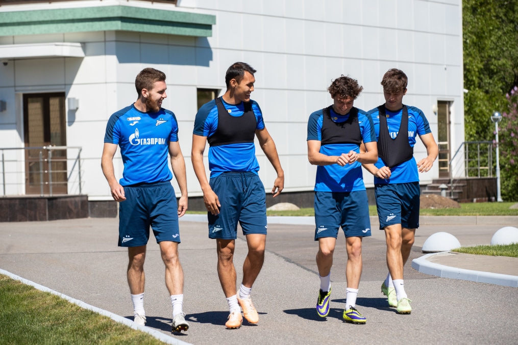 Открытая тренировка «Зенита» перед матчем с «Ростовом»