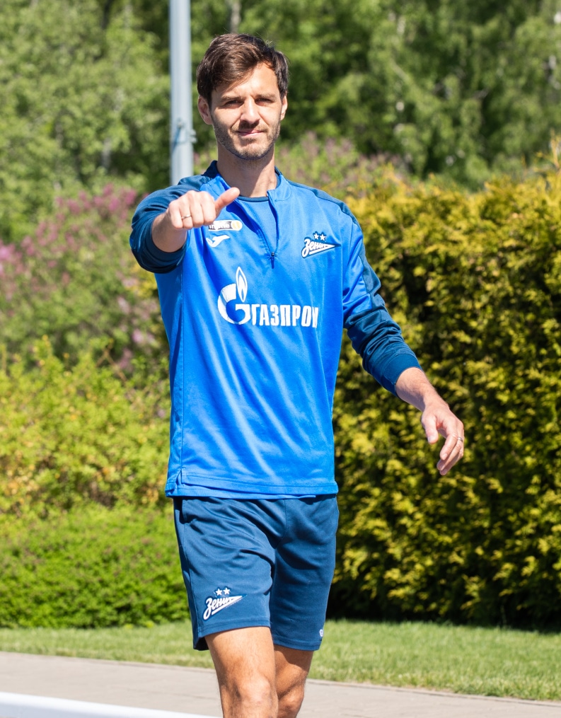 Открытая тренировка «Зенита» перед матчем с «Ростовом»