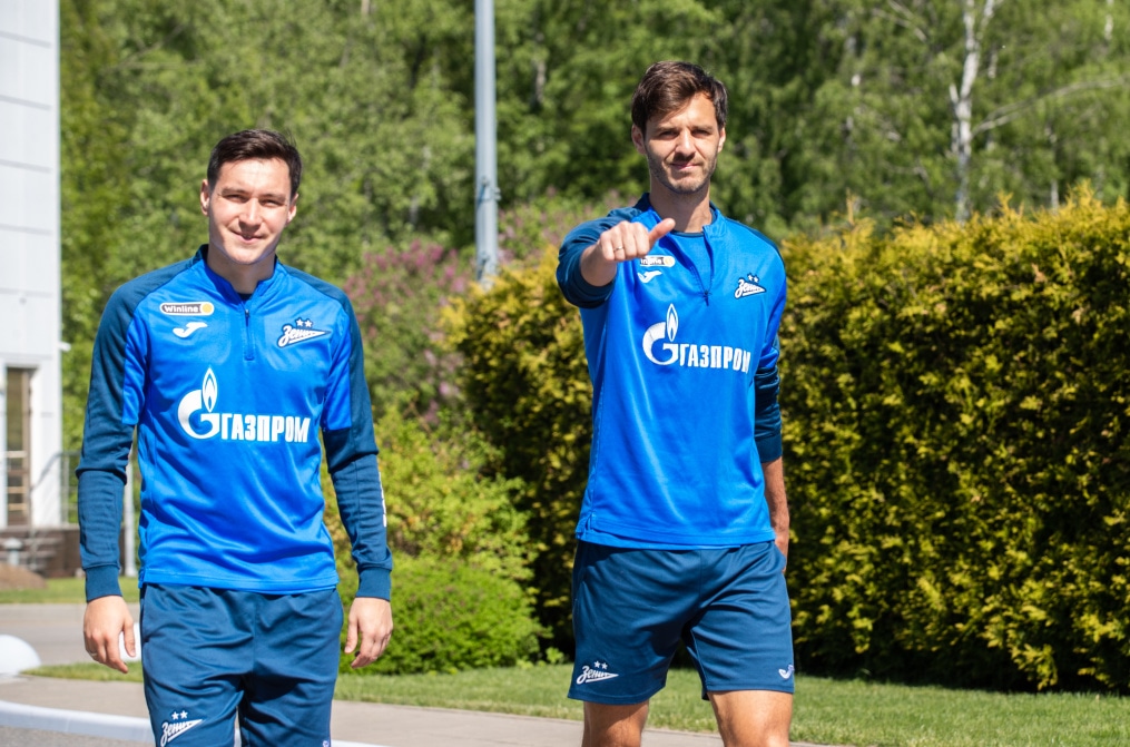 Открытая тренировка «Зенита» перед матчем с «Ростовом»