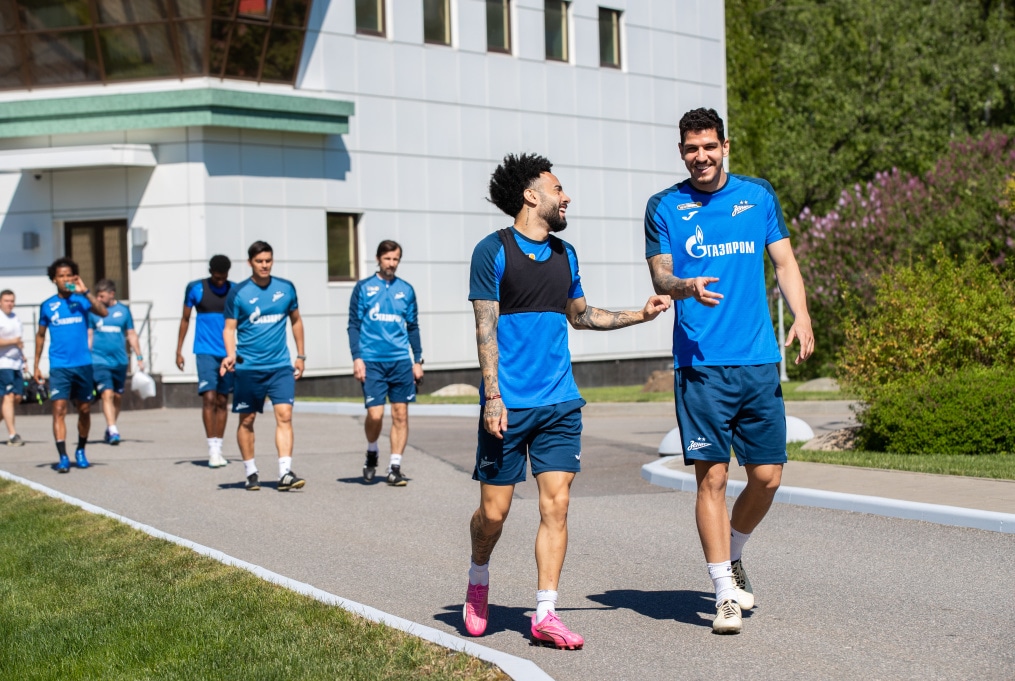 Открытая тренировка «Зенита» перед матчем с «Ростовом»