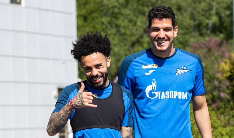 Открытая тренировка «Зенита» перед матчем с «Ростовом»