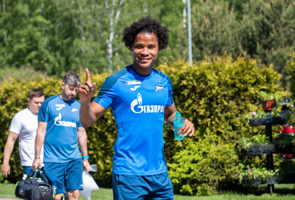 Открытая тренировка «Зенита» перед матчем с «Ростовом»