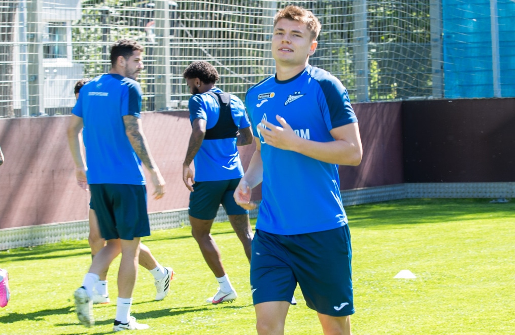 Открытая тренировка «Зенита» перед матчем с «Ростовом»