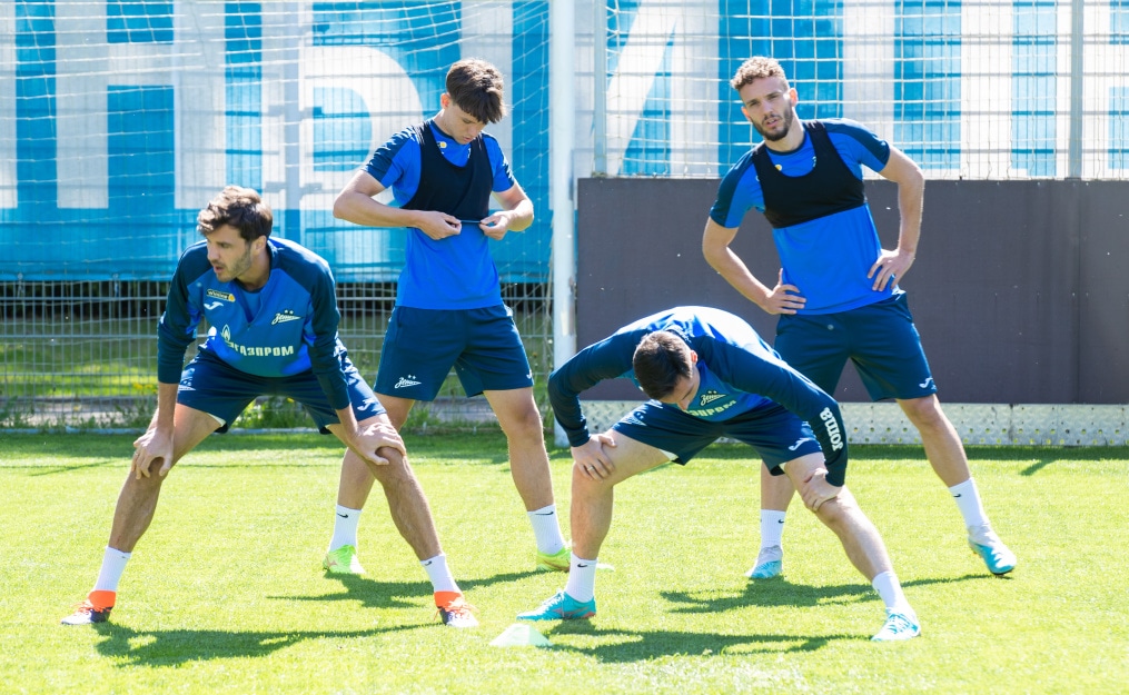 Открытая тренировка «Зенита» перед матчем с «Ростовом»