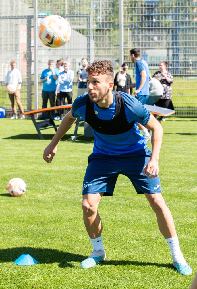 Открытая тренировка «Зенита» перед матчем с «Ростовом»