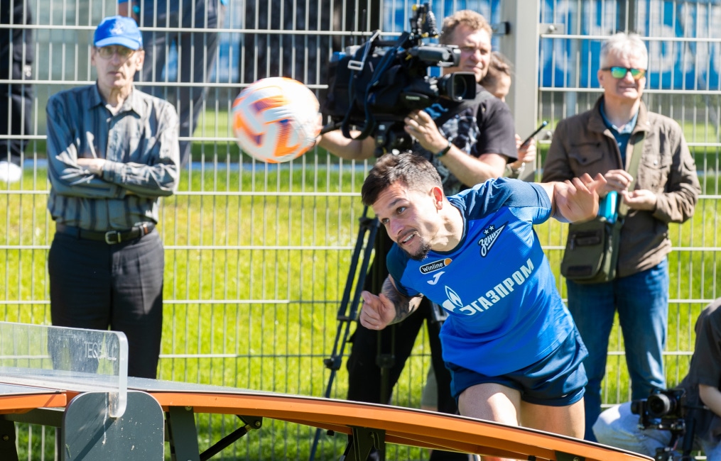 Открытая тренировка «Зенита» перед матчем с «Ростовом»