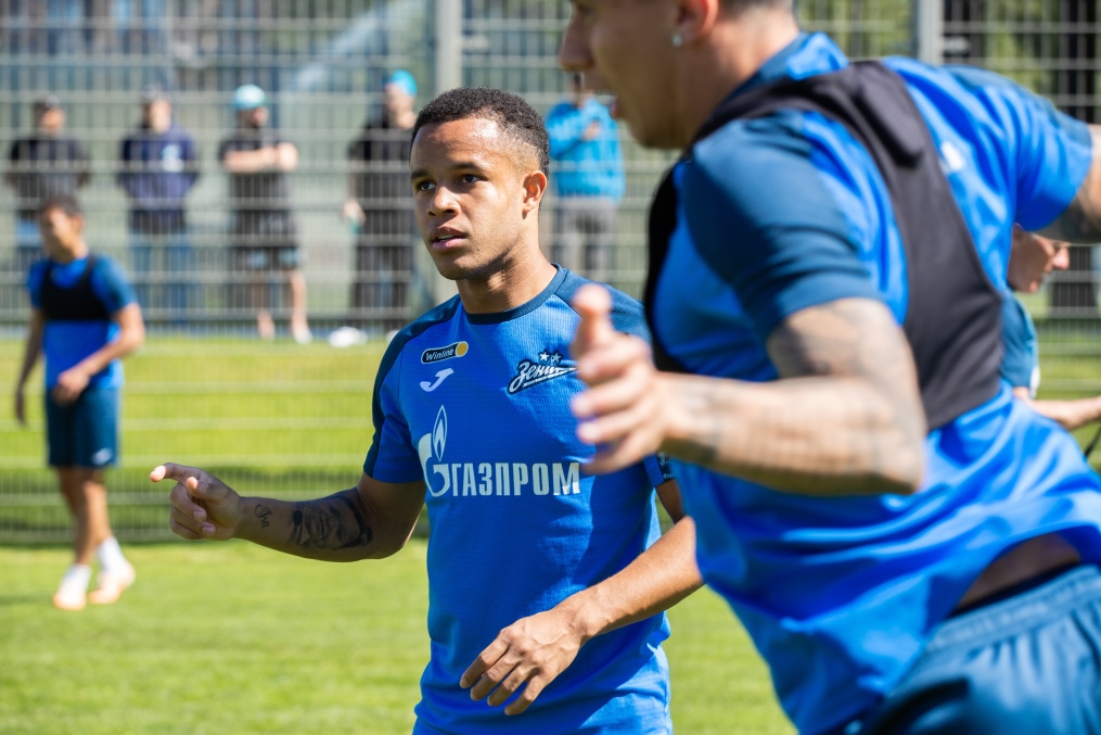 Открытая тренировка «Зенита» перед матчем с «Ростовом»