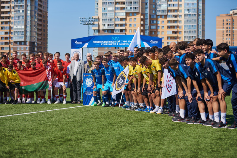 Церемония открытия XIV турнира памяти В.А. Казаченка