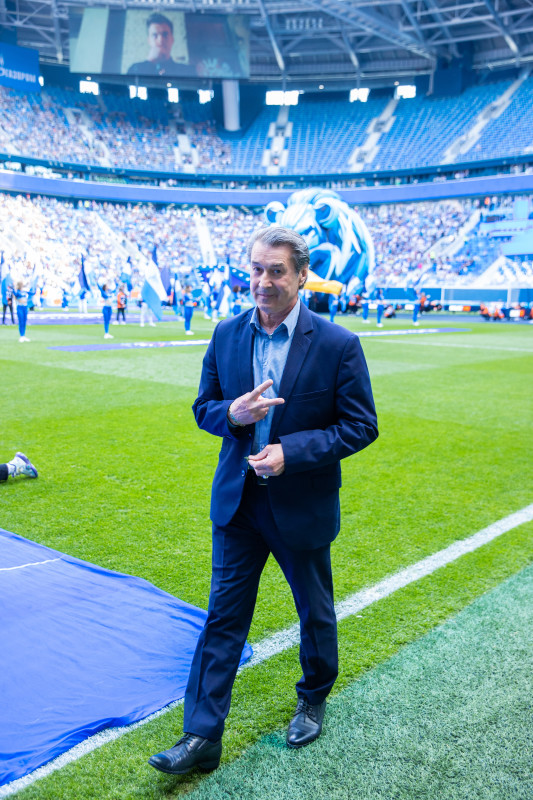 Чествование обладателей Кубка России 1999 года перед матчем «Зенит» — «Ростов»