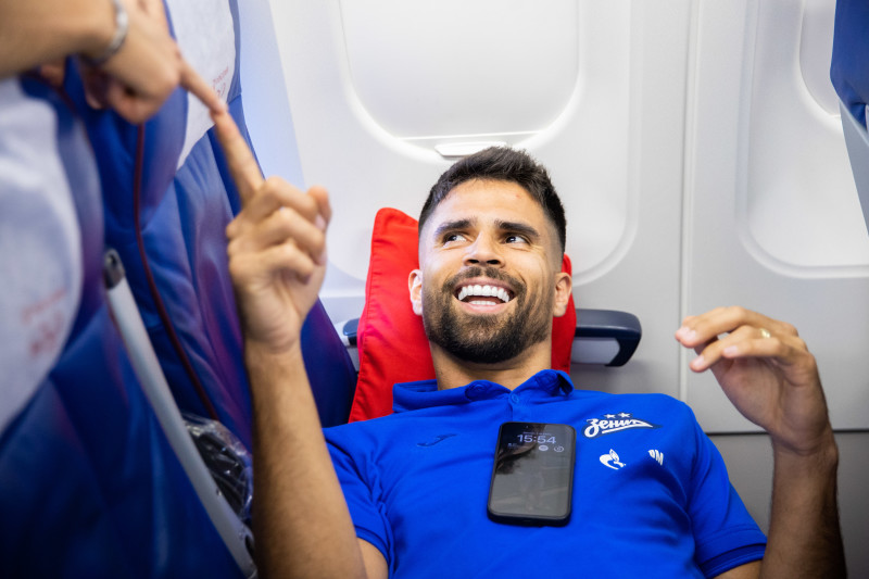 Вылет «Зенита» на матч Суперфинала Кубка России с «Балтикой»