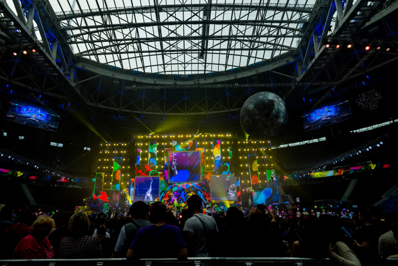 Концерт «Петровские Ассамблеи 3.2.1» на «Газпром Арене»