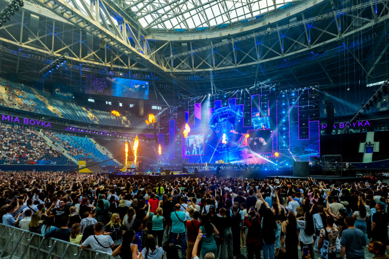 Концерт «Петровские Ассамблеи 3.2.1» на «Газпром Арене»